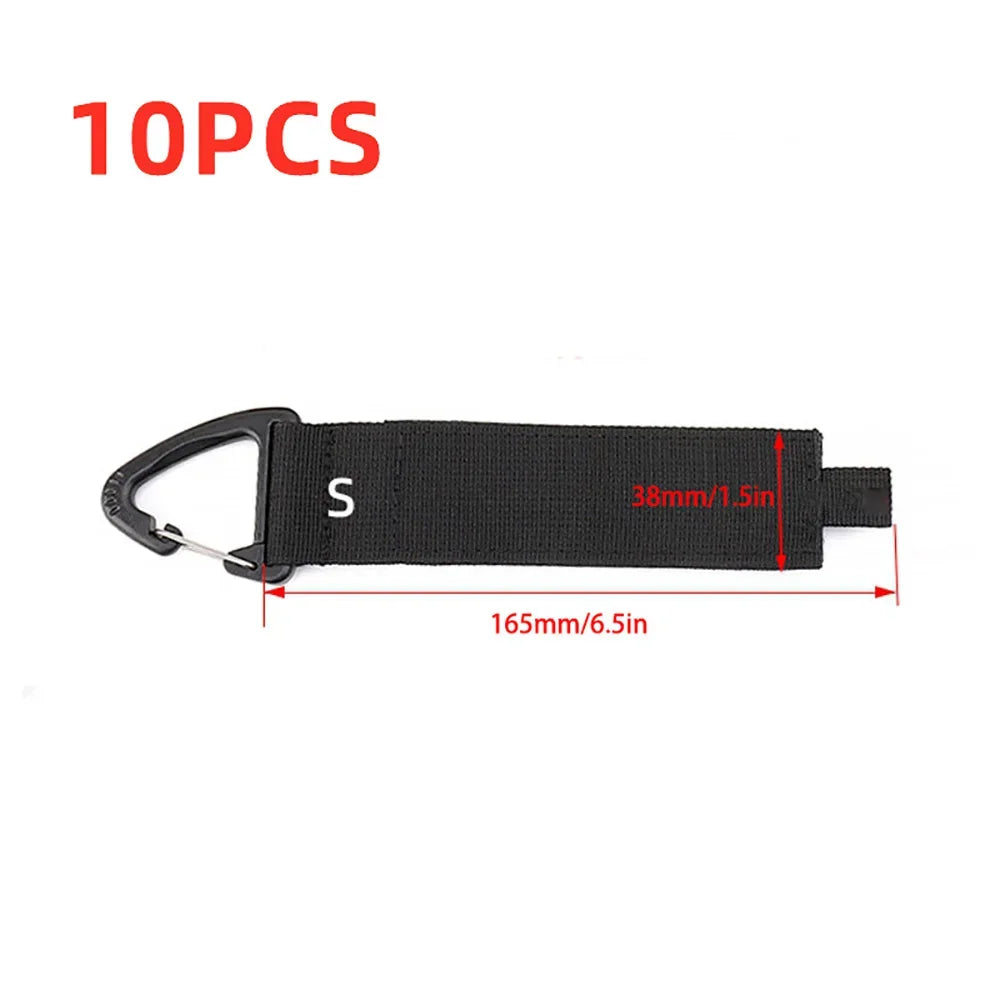 Hanging Mountaineering Buckle With Heavy Material Binding Nylon Storage Belt Extension Line Storage And Sorting Heavy Material