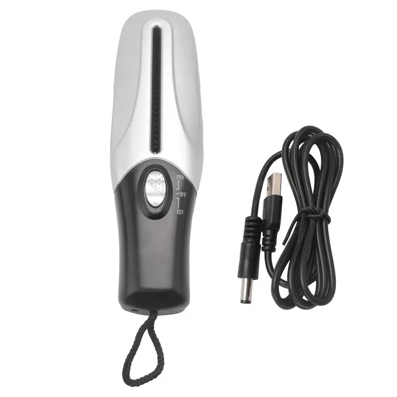 DN-Usb Portable Paper Shredder Multifunctional Mini Electric Paper Shredder Document Strip Cutter Office Stationery