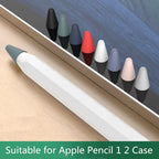 8pcs Soft Silicone Nib Cover For Apple Pencil 1 2 Tip Case Sleeve For Apple Pencil 1st 2nd Gen Touchscreen Stylus Pen Nib Case