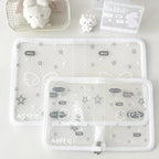 A5/A6 PP Twill Zipper Pouch Cute Stationery Storage Folder File Document Bag Zip File Folder School Office Supplies