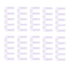10Pcs Binding Spines Snap Split Binder Rings Learning Cards A4 A5 A6 Notebook Loose Leaf Stationery Office Supplies Plastic