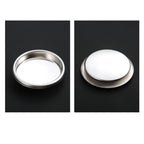 1pc Coffee Blind Filter Basket 51 58mm StainlessSteel Non Pressurized Filter Cup For Backwashing In Semiautomatic Coffee Machine