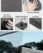 1/3/5/10Pcs Magic Cleaning Cloths Reusable Microfiber Washing Rags Microfiber Glass Clean Towel Washable Lint-free Cleaning Rags