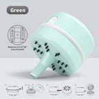 Cordless Mini Desk Vacuum Cleaner Portable Keyboard Cleaner Desktop Dust Sweeper for Home Office Table Crumbs