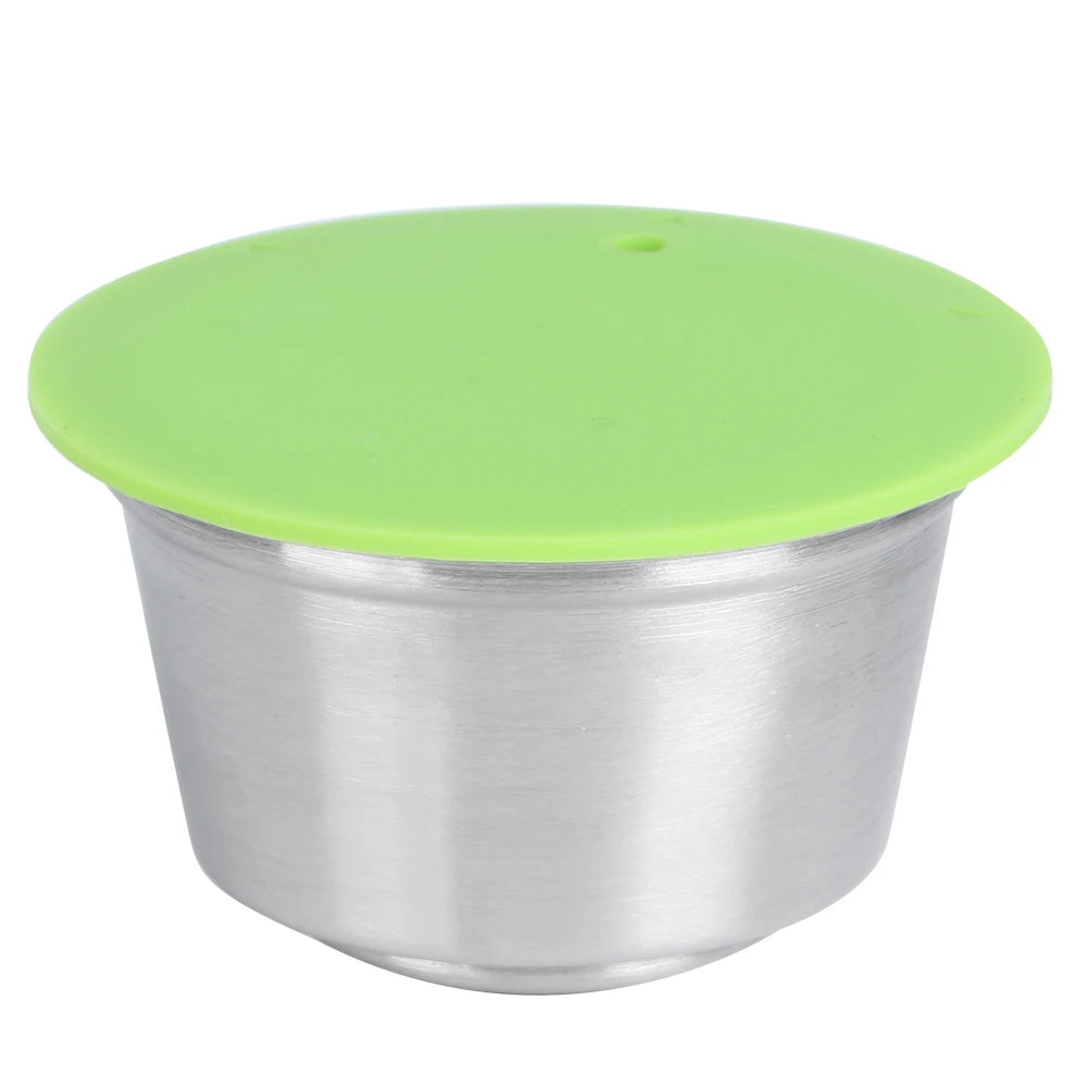 Stainless Steel Reusable Refillable Coffee Capsule Cup Fit for Dolce Gusto Coffee Maker Home Coffee Machine Accessory