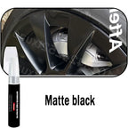 Automotive Wheel Touch-Up Pen Paint Repair Pen Gloss Black Matte Black Silver Grey Automotive Paint Care Accessories
