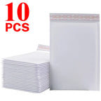 10-50PCS White/Yellow Kraft Bubble Film Mailing Envelope Bag Customizing Lightweight Shipping Protection Bubble Padded Envelopes