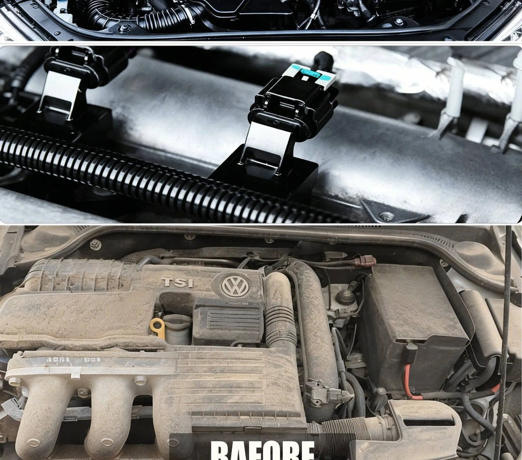 Hydroshine Engine Bay Cleaner Care  Heavy Oil Dust Clean Spray for Car Engine Powerful Decontamination Compartment Cleaning Tool