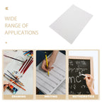 40Sheets Thickened Graph Paper Notebook Clear Layout Double Sided Grid Paper Drafting Engineering Pad Math Drawing Papers Back