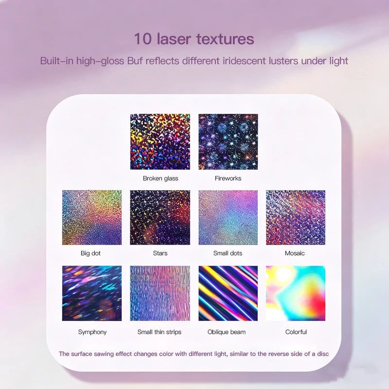 60/20 Multicolored Sheets Square Origami Paper Toner Reactive Foil Folding Paper Laser Shining Papers Craft Scrapbooking Decor