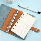 A7 6Holes Loose Leaf Notebook Refill Spiral Binder Inner Page Weekly Monthly To Do Line Dot Grid Inside Paper Stationery