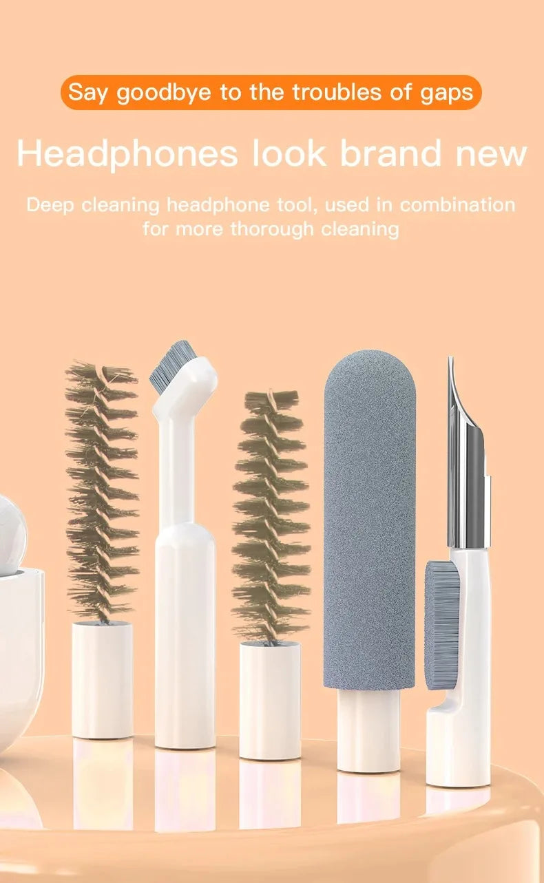 32 in 1 Mobile Phones Cleaning Kit Multifunctional Cleaner Set For Keyboard Camera Laptop Earphone Clean Pen Brush Cleaning Tool
