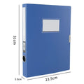 Thickened File Bag File Box Student Information Test Paper Storage A4 Extraction File Box