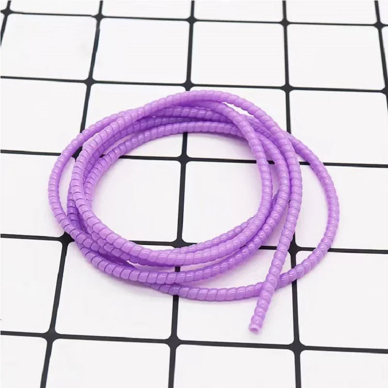 1.6m Cable Protector Winder For USB Charging Data Cable Wire Protection Cover Protect Data Cord Protector Cable Organizer