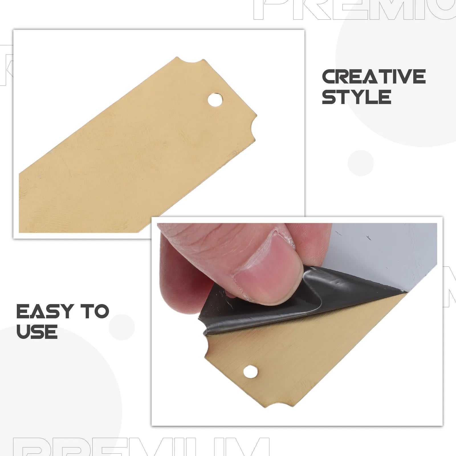 12Pcs Stainless Steel Blank Rectangle Tags Engraving Blanks for Name Badges Luggage Labels Dog Pendants Jewelry Craft DIY Metal