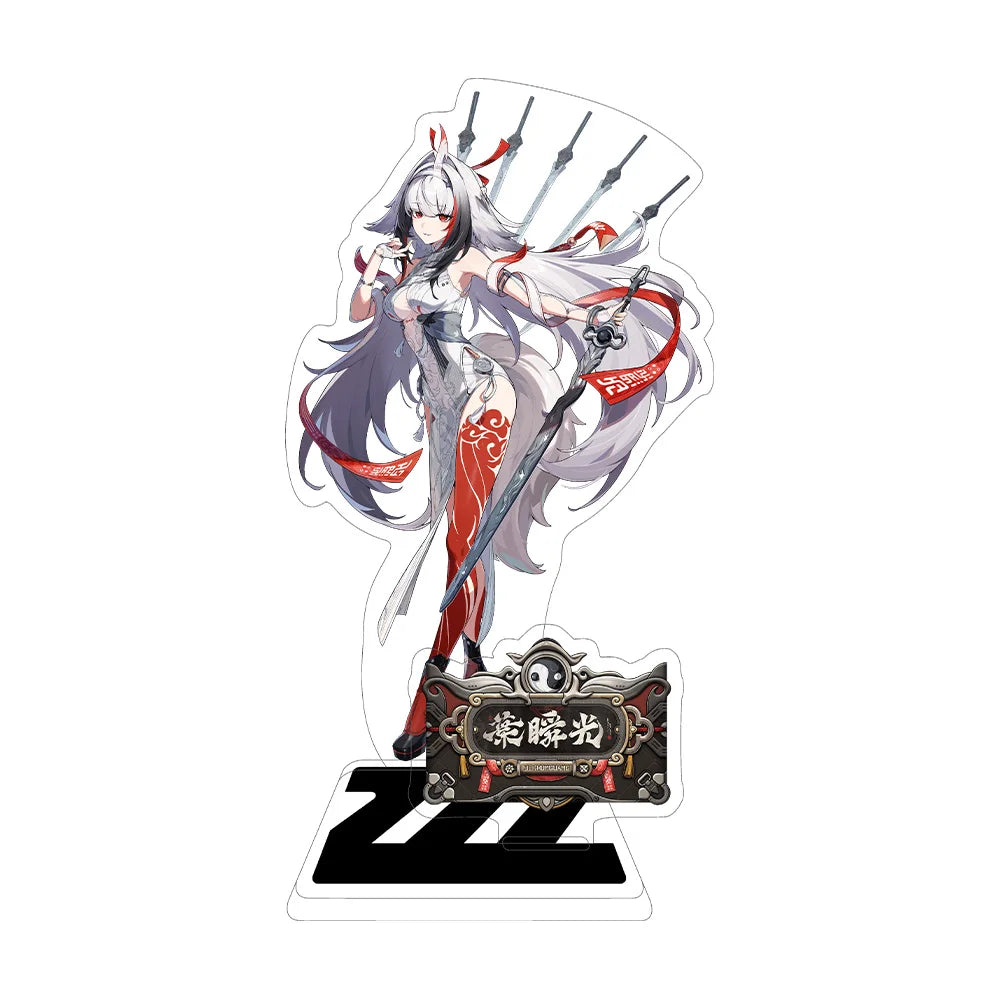 Game Zenless Zone Zero Ye Shun­guang Dialyn Hoshimi Miyabi Anime Acrylic Stand Model Plate Keychain Desk Decor Collection gift
