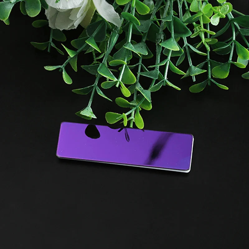 Customized Exclusive Name Badges Engraved Department Name Labels Personalized Metal Identity Cards tag Name Labels in Pin Style