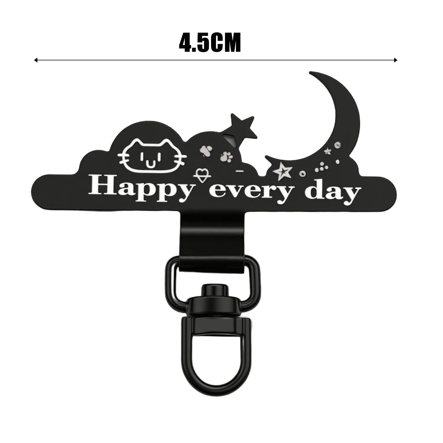 4-1Pcs Phone Lanyard Patch Anti-Lost Replacement Phone Tether Tabs Metal Cute Mobile Phone Lanyard Tether Tabs Patch Clips Ins