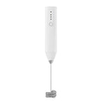 3-in-1 Electric Milk Frother & Hand Mixer, Wireless with Dual Spring, 3 Speeds & Type-C for Coffee, Baking, Kitchen & DIY Drinks