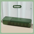 Cable Storage Box With 7 Compartments Organizer Charger Cord Storage Box Reusable Cable Storage Case Management for Home Travel