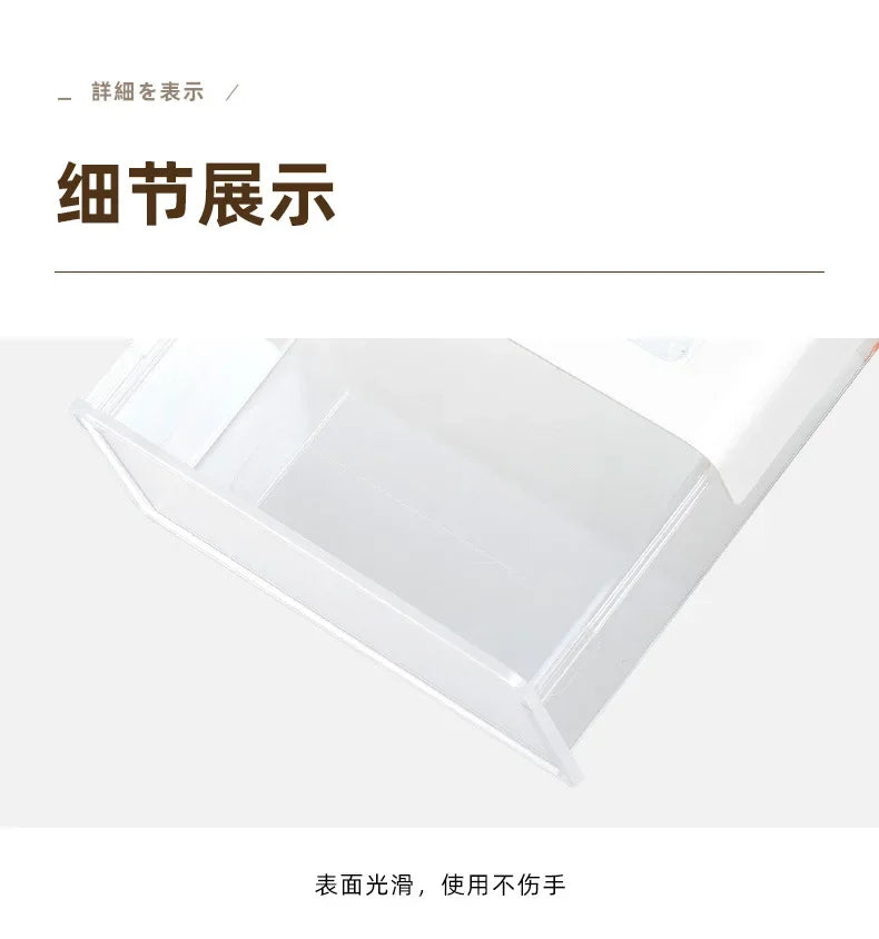 Hidden Storage Box for Drawers Under The Desk, Storage Rack for Desk Bottom in The Office, Desk Style Stationery Pen Holder