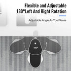 Foldable Ergonomic Computer Desk Arm Rest Pad Wrist Rest Support For Keyboard Armrest Extender Rotating Mouse Pad Holder Rack