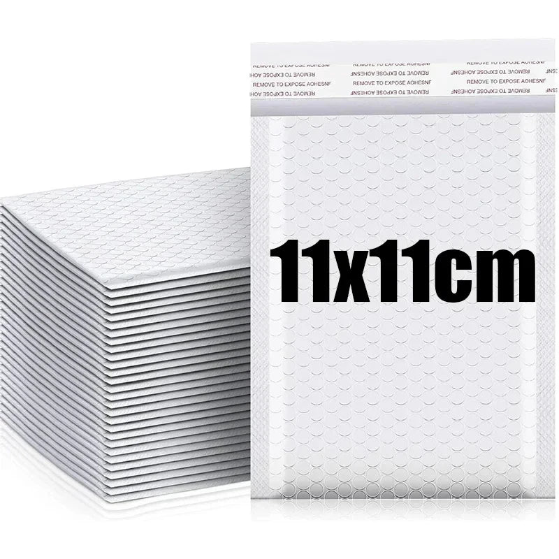 10/60x Bubble Mailers Self Seal Padded Envelopes Waterproof Business Mailing Packages Multi-size Shipping Bags Black White Pink
