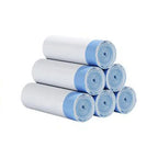 15pcs/roll Thick Trash Bags, Tear-Off Drawstring Trash Can Liners,For Home, Kitchen, Restaurant, Living Room, Garbage Sorting