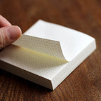 100 Sheets of Notebooks / Memos / Messages Simple Design Horizontal Line Blank Grid Dot Portable Can Be Torn