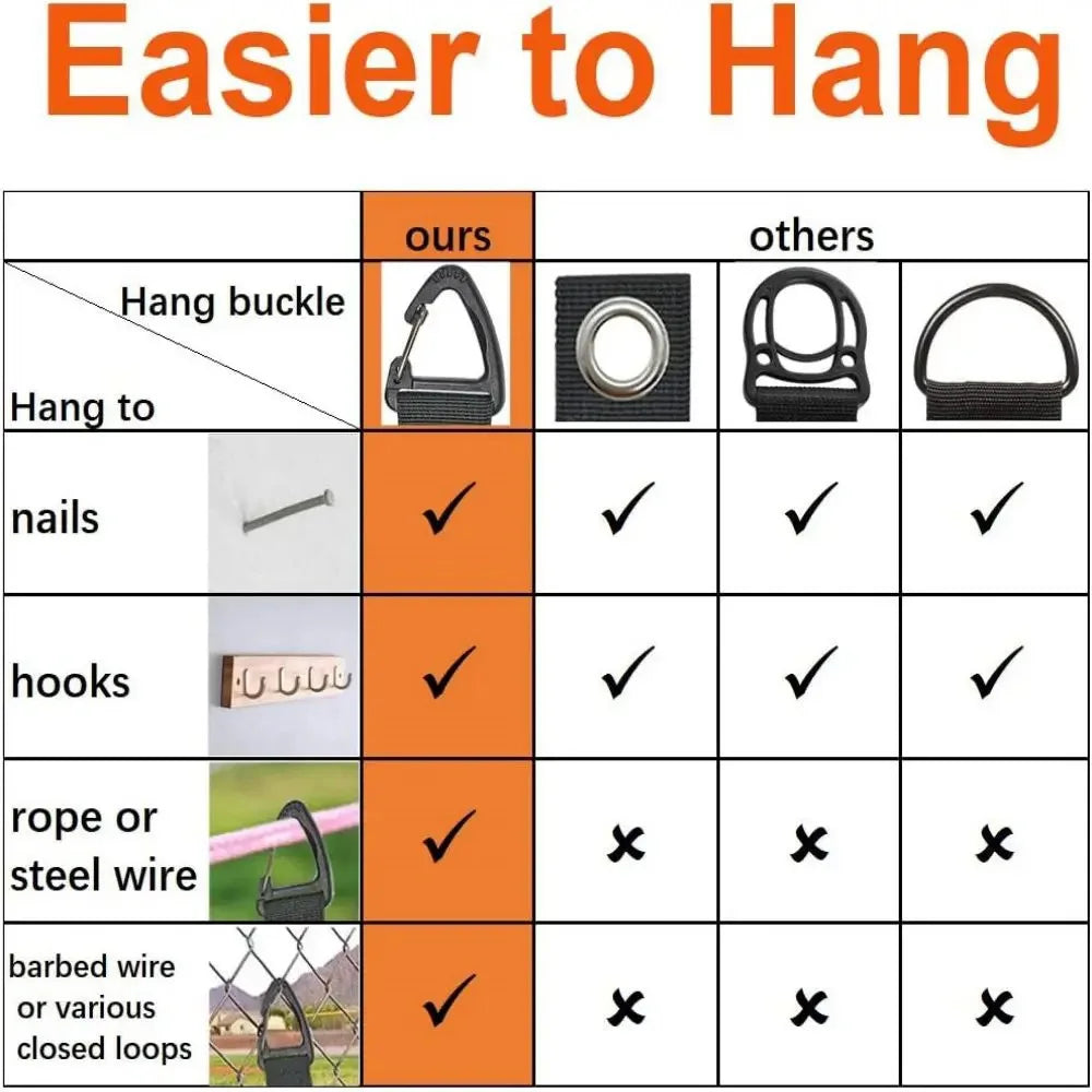Hanging Mountaineering Buckle With Heavy Material Binding Nylon Storage Belt Extension Line Storage And Sorting Heavy Material