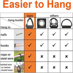 Hanging Mountaineering Buckle With Heavy Material Binding Nylon Storage Belt Extension Line Storage And Sorting Heavy Material