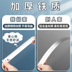 M&G Ruler Set, Cast Iron Material, Straightedge, Triangle Ruler, Protractor, Includes pp Box, Student Math Drawing Set