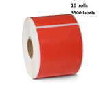 Premium quality 2.25" X 4" Custom Self-adhesive Thermal Shipping Labels 57 X 102 mm 350 Color labels per roll