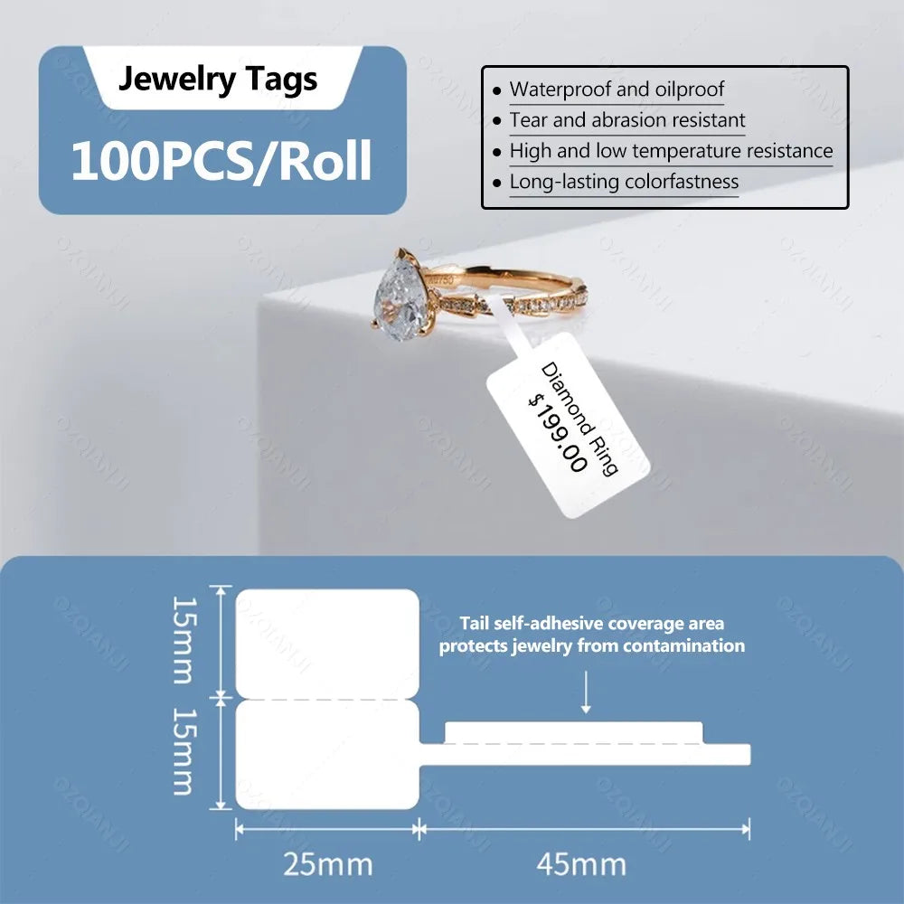 Niimbot M2 Label Printer Color Thermal Transfer Labels Sticker Paper Adhesive Network Organizer Jewelry Tag Label & Color Ribbon