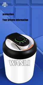 New 12L Waste Paper Shredder Home Office Portable Granular Electric Shredder Paper Scraps 4-level Mini A4 Data Desktop