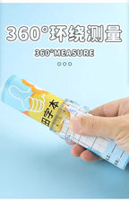 M&G Soft Straight Ruler Transparent 15/20cm Ruler Wave Ruler Painting Drawing Tool Bendable Multifunctional Creative Drawing Rul