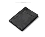 YUECIMIE Super Slim Soft Wallet Genuine Leather Mini Credit Card Holder Wallets Purse Thin Small Card Holders Men Wallet