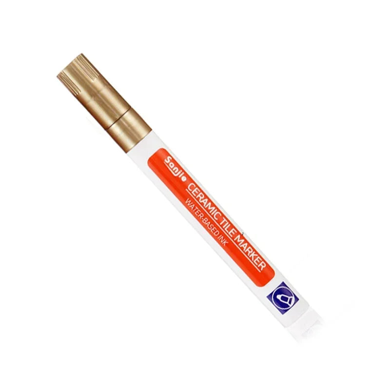 White Waterproof Tile Marker Grout Pen Wall Seam Pen 10Color Optional,for Tiles Floor Bathroom Decontamination Seam Repair