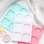 Wax Seal Stamp Silicone Mold Pad Multiple Sizes Sealing Wax Mould Mats Sealing Fix Shapes Envelope Invitation DIY Scrapbook Tool