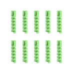 10pcs Cable Protector Silicone Charge Cable Spiral Winder Wire End Cord Savers Cover For Phone USB Charger Cable Accessories
