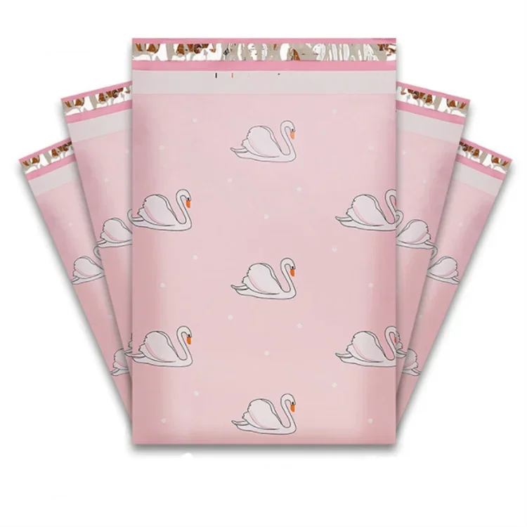 Poly Mailer Adhesive Envelope Courier Print Bag DIY Lady Panties Dress T-shirt Wedding Xmas Gift Box Packaging Pouches