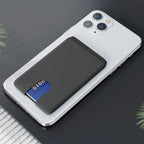 HOMEFISH Phone Holder Sticker Credit Card Holder Adhesive Soft Silicone Mobile Phone Wallet Compatible for Iphone Android