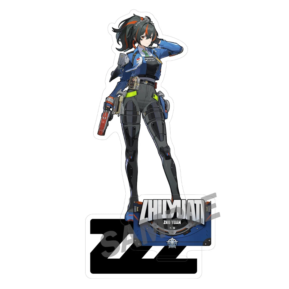 Game Zenless Zone Zero Ye Shun­guang Dialyn Hoshimi Miyabi Anime Acrylic Stand Model Plate Keychain Desk Decor Collection gift