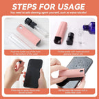 2 In 1 Screen Cleaner Spray Kit Portable Screen Cleaning Tools Microfiber Cloth For Apple Watch iPhone Xiaomi PC Laptops Phone