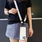Adjustable Crossbody Mobile Phone Universal Lanyard Diagonal Long Rope Shoulder Strap Neck Multi-Purpose Anti-Loss Rope