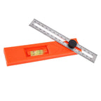 Marking Protractor Multi Angle Ruler Foldable Depth Measuring Tool  Gauge for Woodworking  Leveling Posit