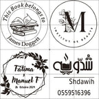 Personalized Logo and Text Self Inking Stamp Custom Your Own Design Company Logo Customized Photosensitive Seal Ink Stamp