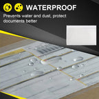 30PCS Pouches Invoice Enclosed Adhesive Bags Shipping Label Plastic Envelopes Clear Self Adhesive Top Loading Packing List