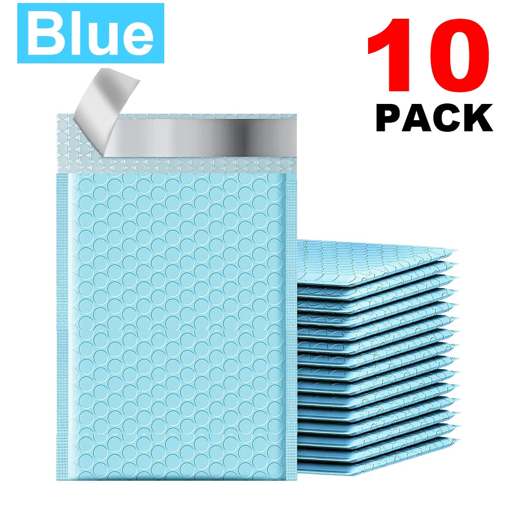Self Adhesive Mailing Envelopes Bubble Padded Mailers 4 X 6 Inch Small Shipping Bags Waterproof Padded Envelopes for Packaging