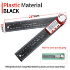 Protractor Digital Goniometer Electronic Digital Angle Gauge Angle Finder Metal Angle Ruler Digital Angel Meter Carpentry Tools